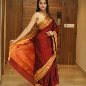 Narayan Peth poona cotton saree